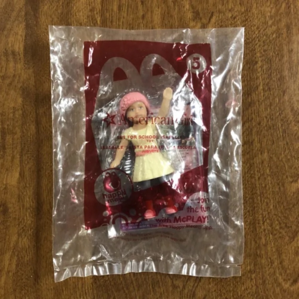 NEW  2014 McDonald’s Happy Meal Toy  American Girl #5 ISABELLE
